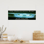 "Grab The AK" 36"x12" (90cm x 30cm) ポスター (キッチン)