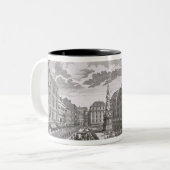 Grabenの行列の眺め ツートーンマグカップ (正面左)