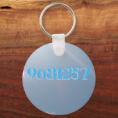 Grabovoi 9681257空のナンバーズ#2 キーホルダー (正面)