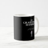 GrabtharのHammerwhat貯蓄ことわざ コーヒーマグカップ (正面右)