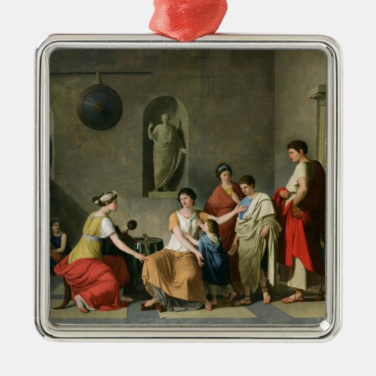 Gracchi、c.1780の母 メタルオーナメント (正面)