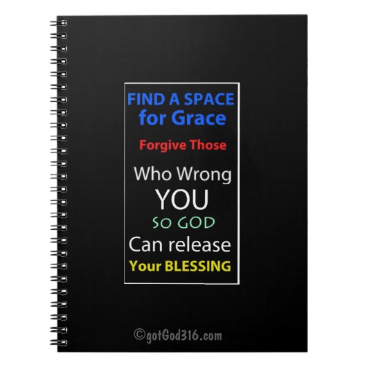 Graceの宇宙gotGod316.com ノートブック (正面)