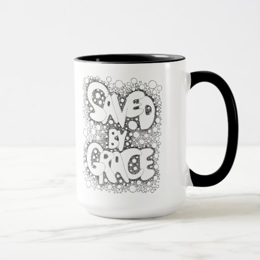 Grace救, Boho, Hippie, Coffee Mug マグカップ (右)