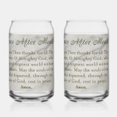 Grace After Meals Prayer ガラス缶 (裏面)