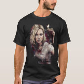 Grace Ashcroft RE9 FBI Technical Non-Combat Horror Tシャツ (正面)