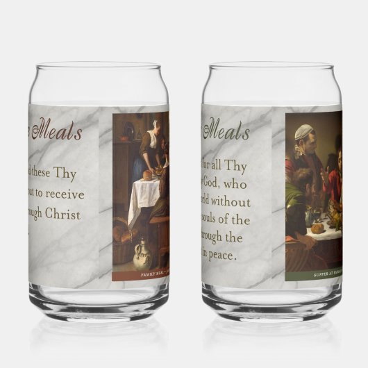 Grace Before & After Meals Prayer ガラス缶 (右)