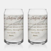 Grace Before Meals Prayer ガラス缶 (裏面)