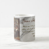 Grace Before Meals Prayer コーヒーマグカップ (中央)