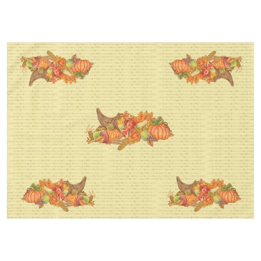 Grace Before Meals Thanksgiving Tablecloth テーブルクロス (正面(横))