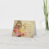 Grace Bible Verse (KJV)祈はクリスチャンである カード (正面)