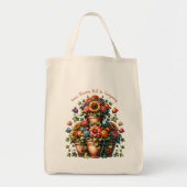 Grace Blooms Best In Company トートバッグ (正面)