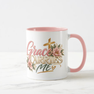 Grace Carries Me マグカップ
