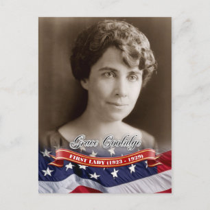 Grace Coolidge、米国大統領夫人 ポストカード