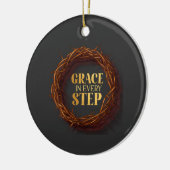 Grace in Every Step セラミックオーナメント (左)