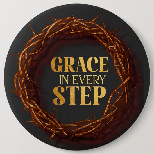 Grace in Every Step 缶バッジ (正面)