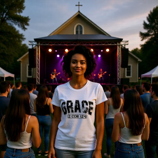 Grace Is Sufficient 2 Corinthians 12:9 Tシャツ