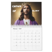 Grace Jesusテーブルカレンダーに登録 カレンダー (2月 2027)