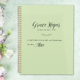Grace Keeper イースター プランナー - ライムクリーム カバー