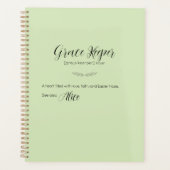 Grace Keeper イースター プランナー - ライムクリーム カバー (正面)