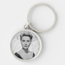 Grace Kelly, 1955 Keychain