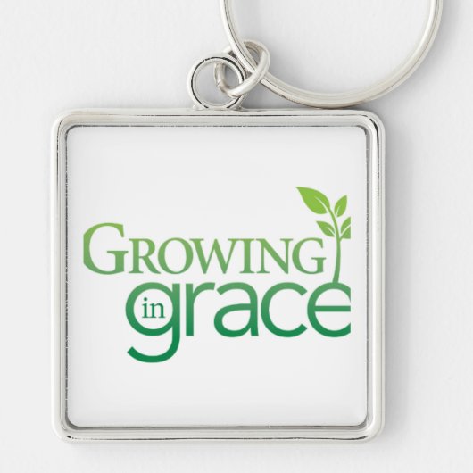 Grace Keychainでの成長 キーホルダー (正面)