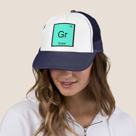Grace  Name Chemistry Element Periodic Table キャップ (インサイチュ)