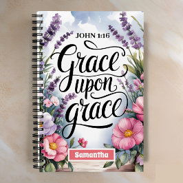 Grace On Grace Christian Women Journal ノートブック