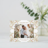 Grace QRビクトリアンコード写真ありがとうありがとう ポストカード (スタンド正面)