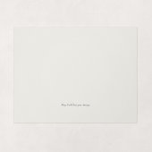 Grace Stoneミニマルクロス宗教デザイン サンキューカード