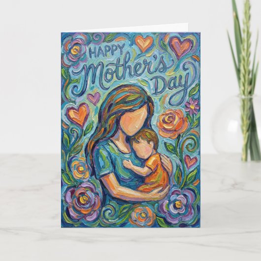 Grace That Holds Us Mother's Day Card カード (正面)