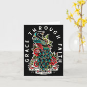 Grace Through Faith Lest Any Should Boast Pea Chri カード (黄色い花)