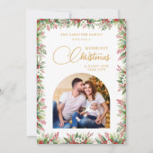 Graceful Arch Photo Elegant Calligraphy シーズンカード (正面)