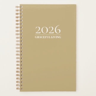 Graceful Living | Wellness Planner for 2026 プランナー手帳