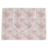 Graceful Peacock ornament  ラージペーパーバッグ (正面)