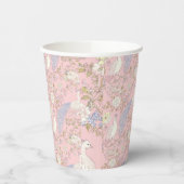 Graceful Peacock ornament 紙コップ (左)