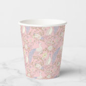 Graceful Peacock ornament 紙コップ (正面)