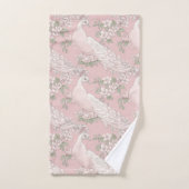 Graceful Peacock ornament Towel バスタオルセット (ハンドタオル)