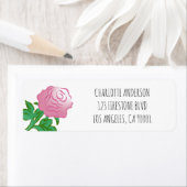 Graceful Pink Rose ラベル (インサイチュ)