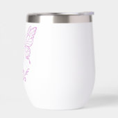 Graceful swan with butterfly wings (左面)