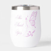 Graceful swan with butterfly wings (正面)