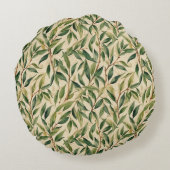 Graceful Willow Branches ラウンドクッション (裏面)