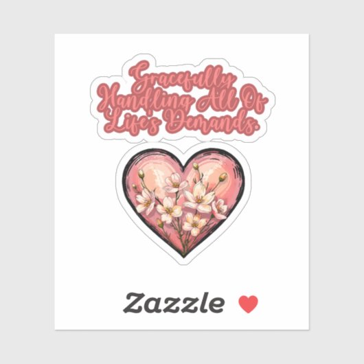 Gracefully Handling Life's Demands Mom Life シール (シート)