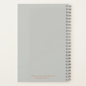 GraceGear -祈りの言葉Journal001 ノートブック (裏面)