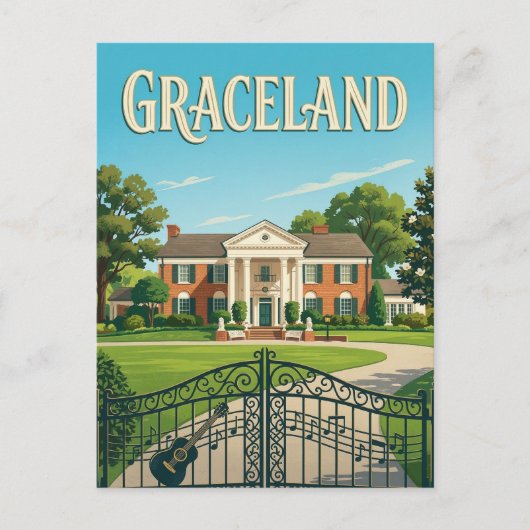 Graceland ポストカード (正面)