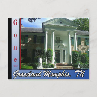 Graceland Memphis, TNポストカードに移動 ポストカード