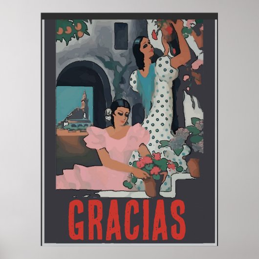 GRACIAS、追加文字 ポスター (正面)