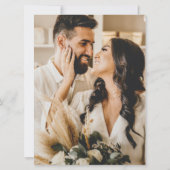 Gracias Photo Collage Green 結婚's Thank You (裏面)