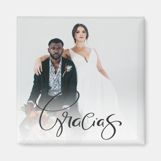 Gracias Photo Thank You Feel マグネット (正面)