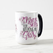 Gracias por ayudarme a crecer. モーフィングマグカップ (正面右)