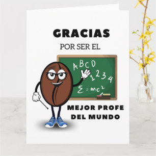 Gracias Por Ser El Mejor Profe Del Mundo (スペインの) カード